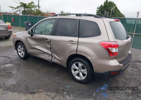 2015 Subaru Forester 2.5I Premium from USA, damaged, VIN JF2SJADCXFH507242
